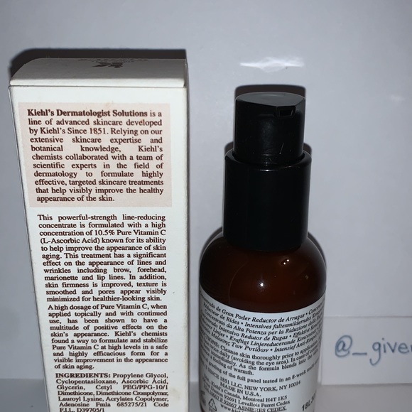 Kiehl’s Powerful Strength Line Reducing Concentrate - Picture 3 of 10